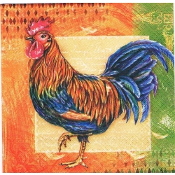 Serwetka  -2112-  kogut